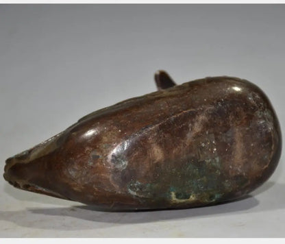 China brass archaize Mandarin duck crafts statue A pair