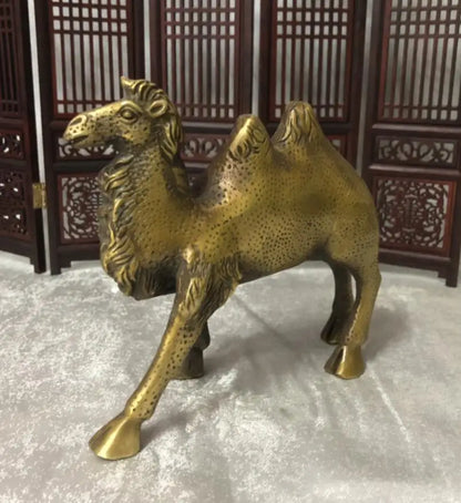 China brass archaize camel crafts statue