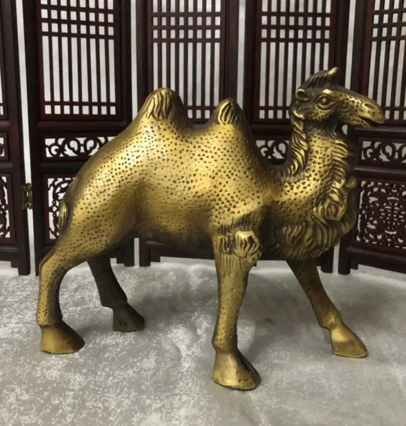 China brass archaize camel crafts statue