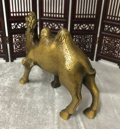 China brass archaize camel crafts statue