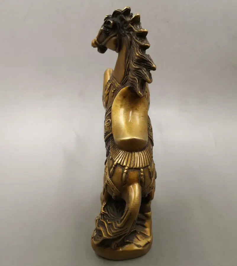 China brass archaize horse crafts statue