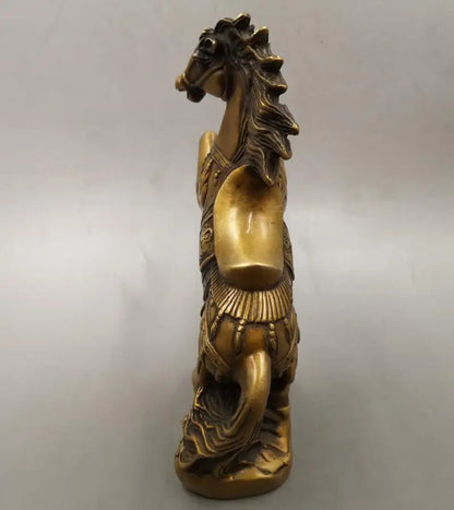 China brass archaize horse crafts statue