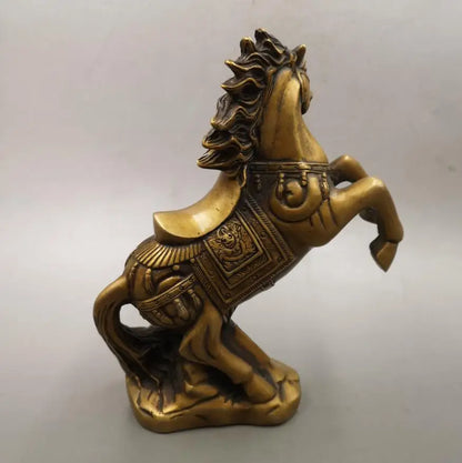 China brass archaize horse crafts statue