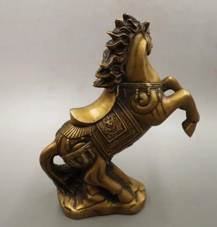 China brass archaize horse crafts statue