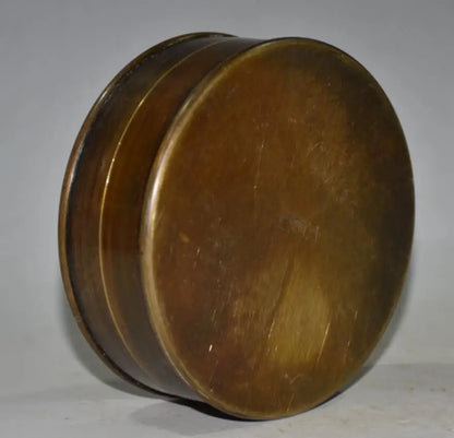 China brass archaize ink box crafts statue