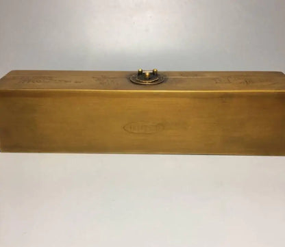 China brass archaize jewelry box crafts statue