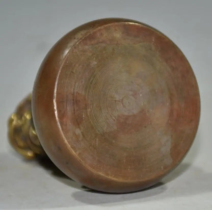 China brass archaize lion seal crafts statue