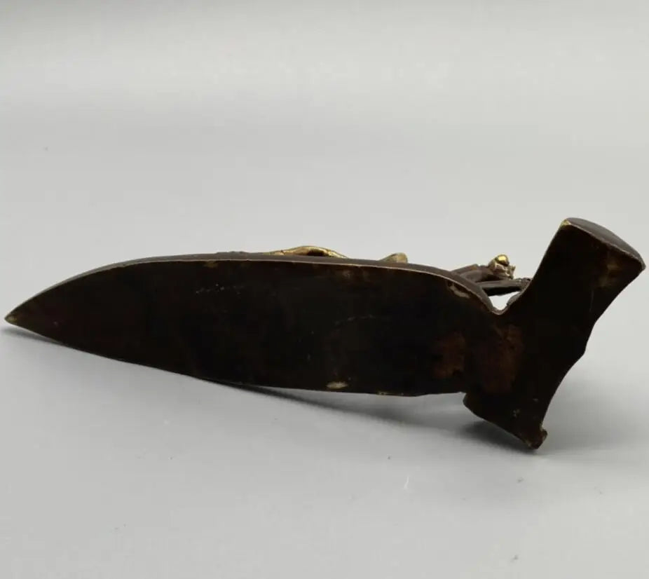 China brass archaize mantis crafts statue