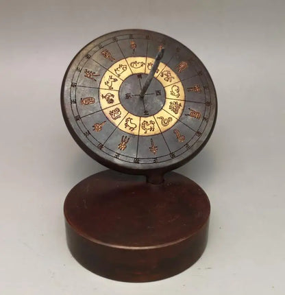 China brass archaize sundials crafts statue