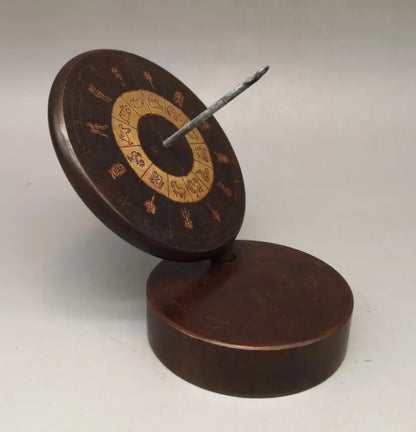 China brass archaize sundials crafts statue