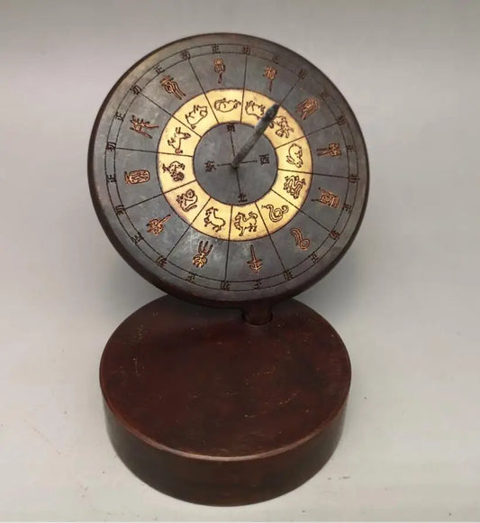 China brass archaize sundials crafts statue