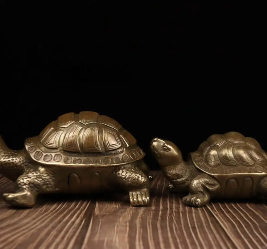 China brass archaize tortoise crafts statue