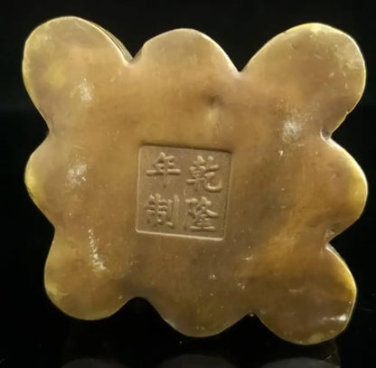 China brass archaize zodiac wealth crafts statue
