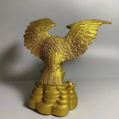 China brass eagle small crafts statue
