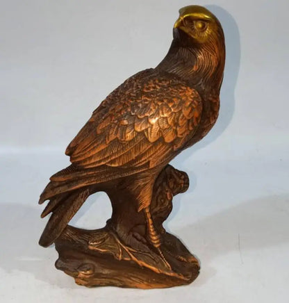 China brass exquisite workmanship eagle crafts statue