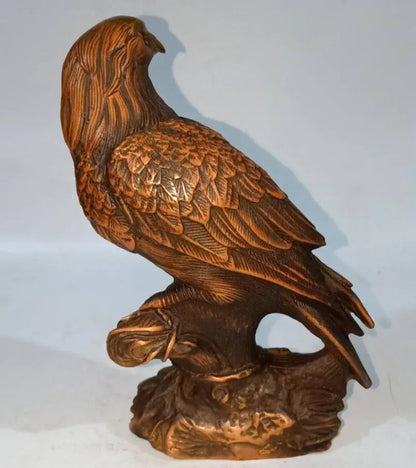 China brass exquisite workmanship eagle crafts statue