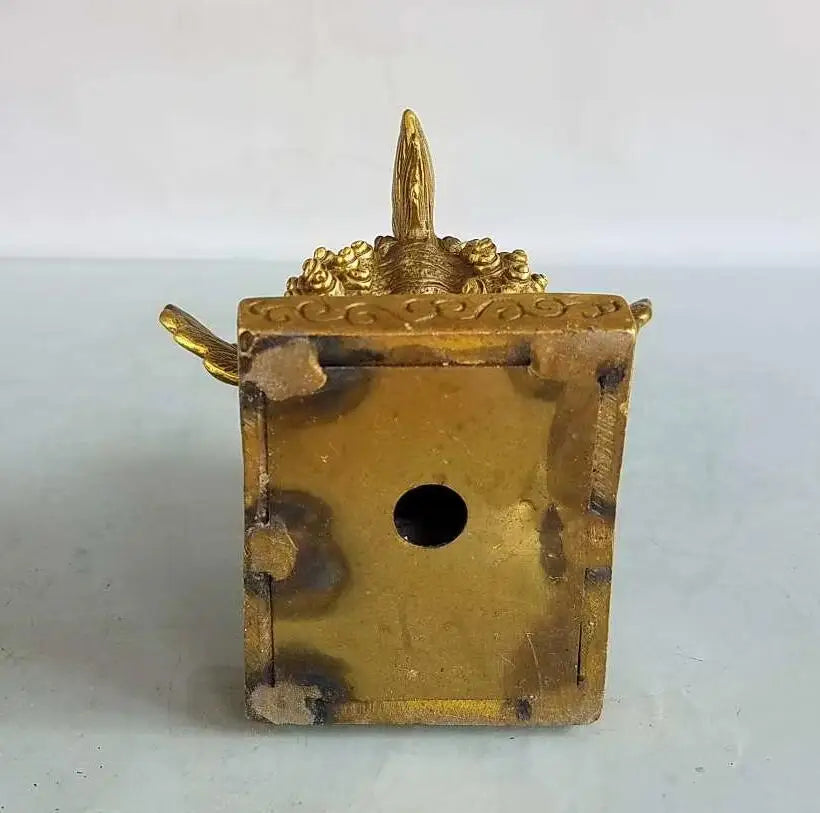 China brass fly Kirin crafts statue