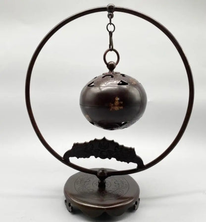 China brass hanging Incense burner crafts statue