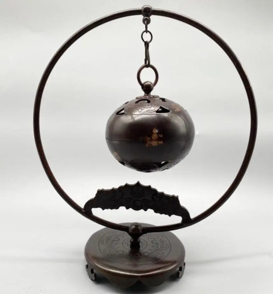 China brass hanging Incense burner crafts statue