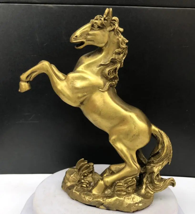 China brass horse crafts statue