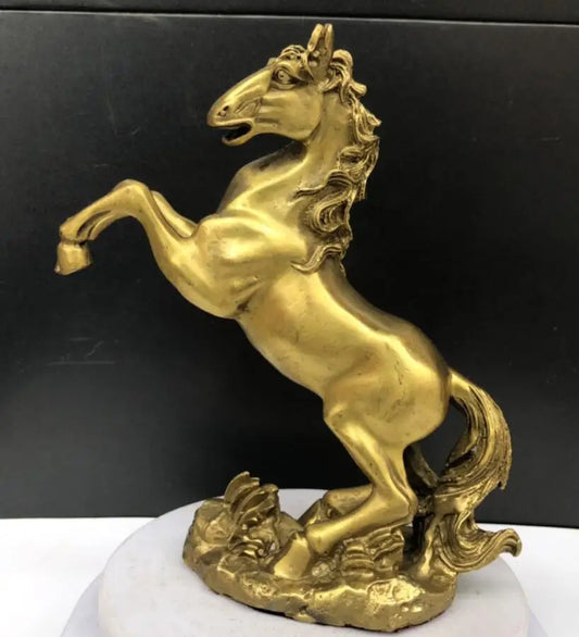 China brass horse crafts statue