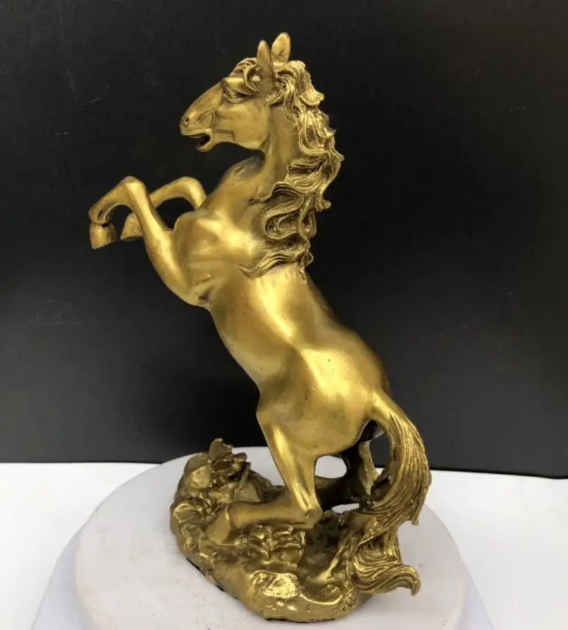 China brass horse crafts statue