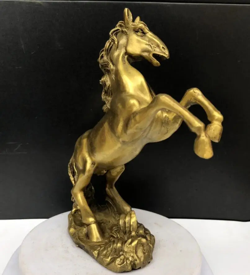 China brass horse crafts statue