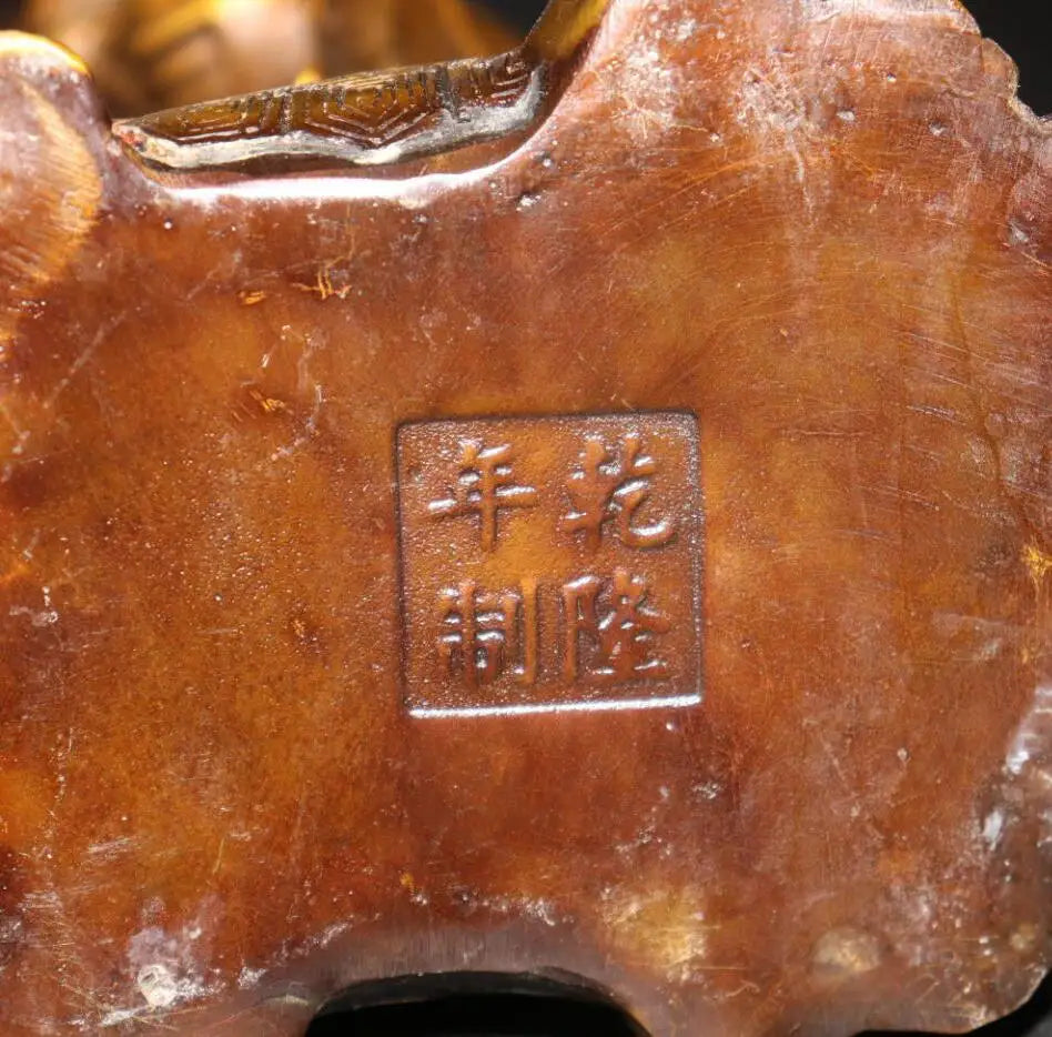 China brass longevity Buddha crafts statue