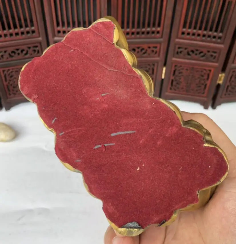China brass recruit wealth horse crafts statue