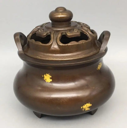 China brass ruyi Incense burner crafts statue