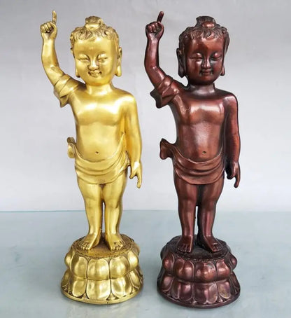 China brass seiko Sakyamuni Buddha crafts statue