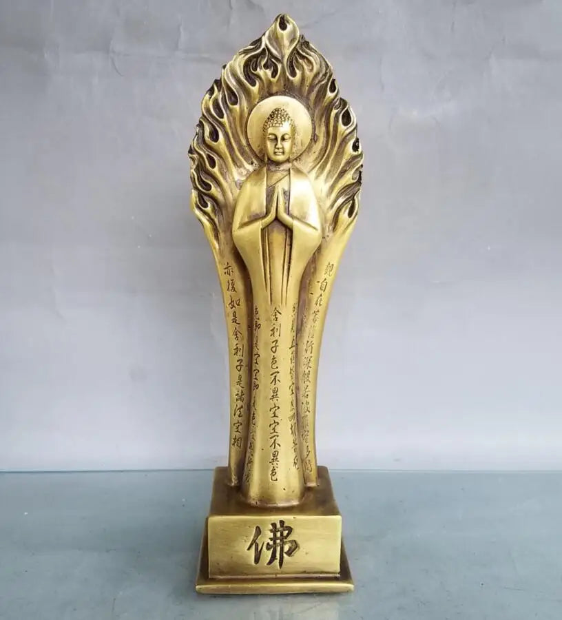 China brass seiko Sakyamuni Buddha crafts statue
