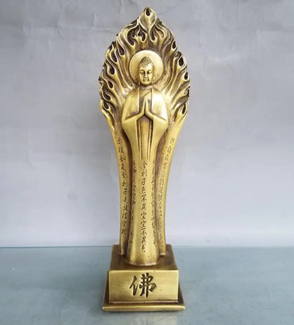 China brass seiko Sakyamuni Buddha crafts statue