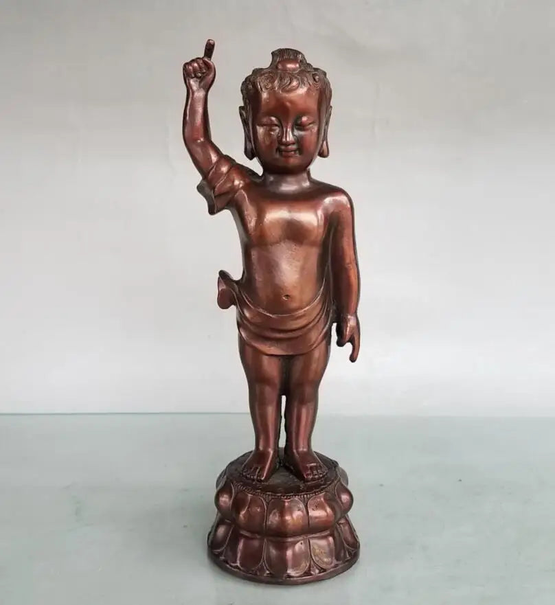 China brass seiko Sakyamuni Buddha crafts statue