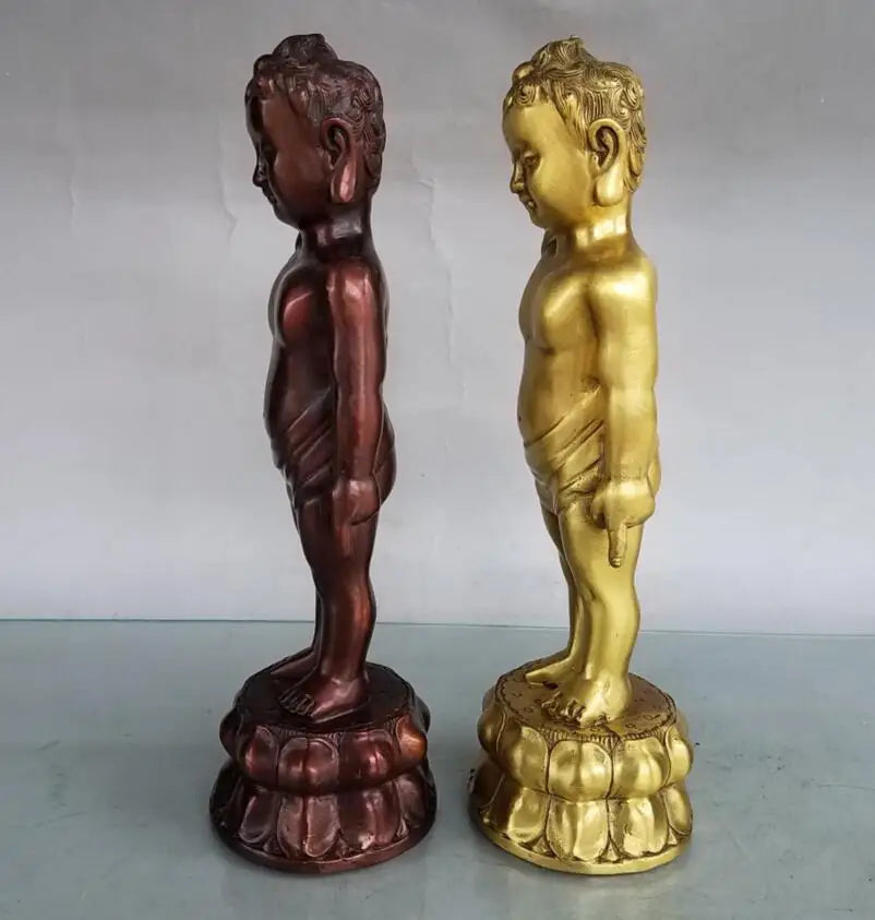 China brass seiko Sakyamuni Buddha crafts statue