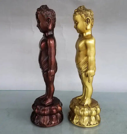 China brass seiko Sakyamuni Buddha crafts statue