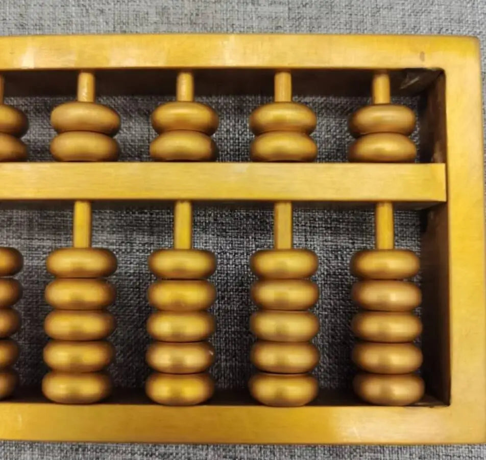China brass seiko abacus crafts statue