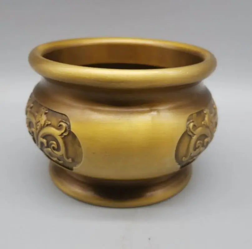China brass seiko lotus tank crafts statue