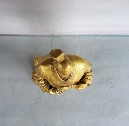 China brass seiko strategist Sun zi crafts statue
