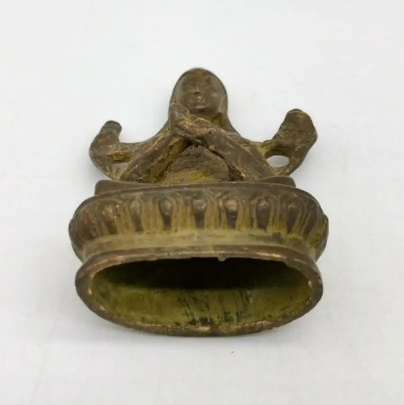 China brass small Buddha crafts statue