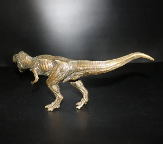 China brass small dinosaur crafts statue