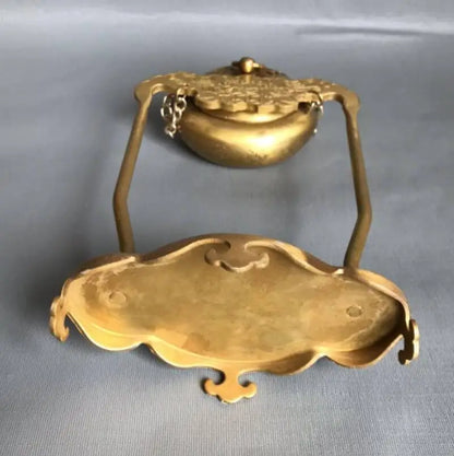 China brasss Suspension incense burner crafts statue