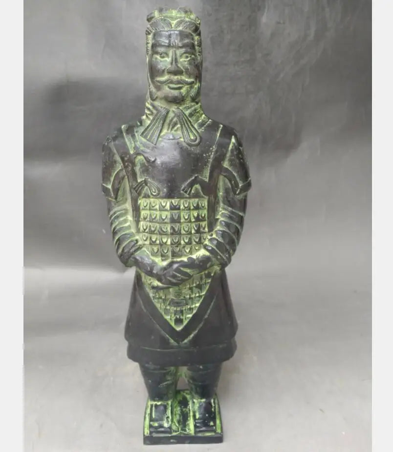China bronze archaize Terra Cotta Warriors crafts statue