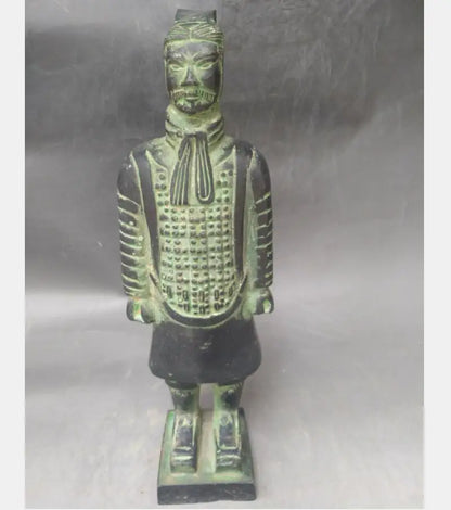 China bronze archaize Terra Cotta Warriors crafts statue
