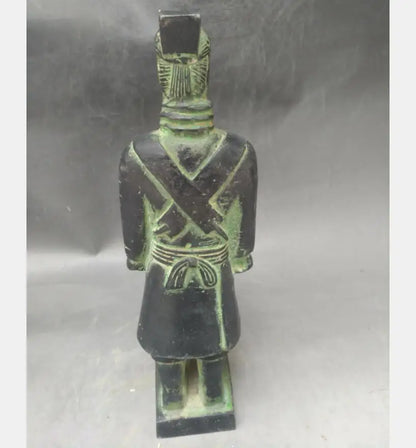 China bronze archaize Terra Cotta Warriors crafts statue