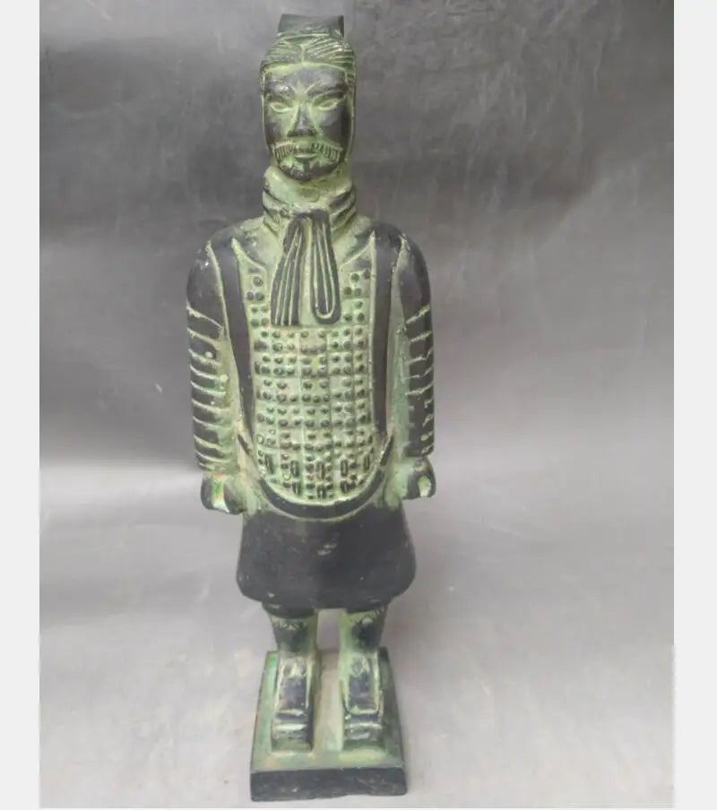 China bronze archaize Terra Cotta Warriors crafts statue