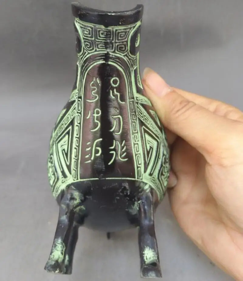 China bronze archaize cup crafts statue