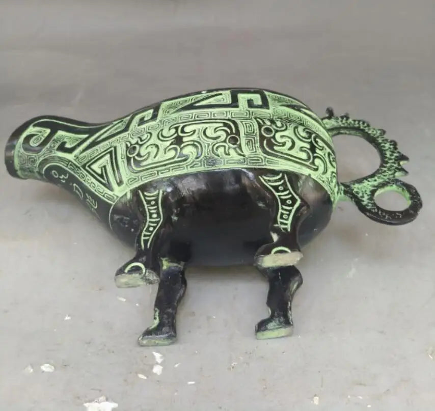 China bronze archaize cup crafts statue