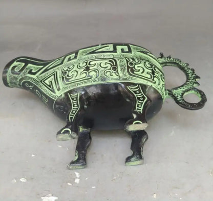 China bronze archaize cup crafts statue
