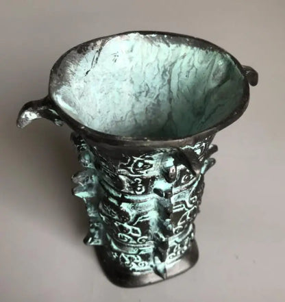 China bronze archaize vase crafts statue
